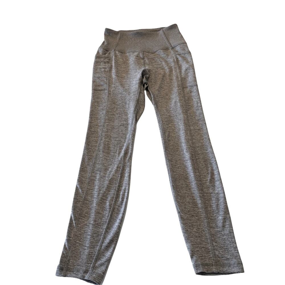X by Gottex‎ 2 side pocket sports leggings. Size XS see flat measurements.  Gray
